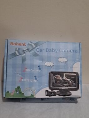Blue Car Baby Camera - HD Infant Monitor